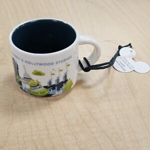 Starbucks Disney Parks You Are Here Hollywood Studios 2 oz Mini Mug Ornament